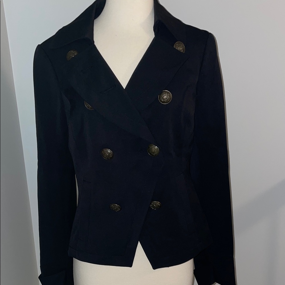 The Limited Black Double-Breasted Blazer